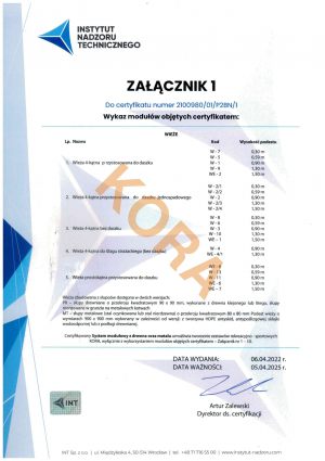 Certyfikat 980_1 KORA-2_page-0001-1